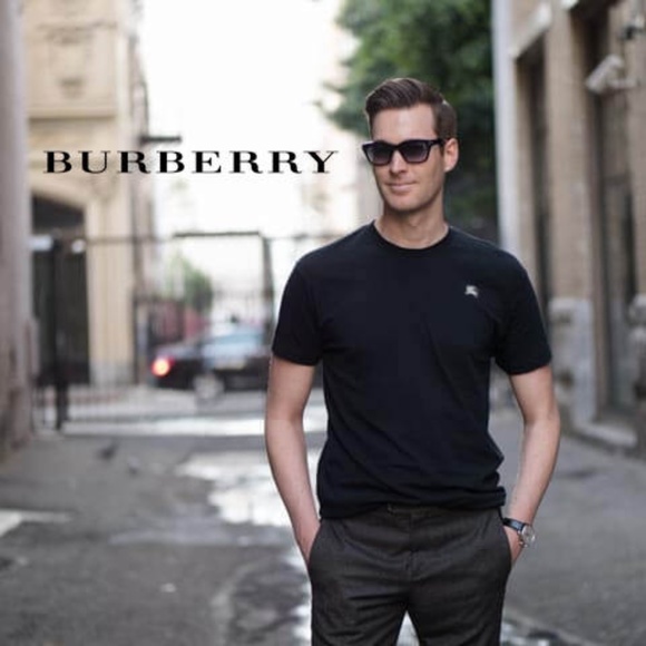 Burberry Other - Burberry Black T Shirt Large 100% cotton Gently worn